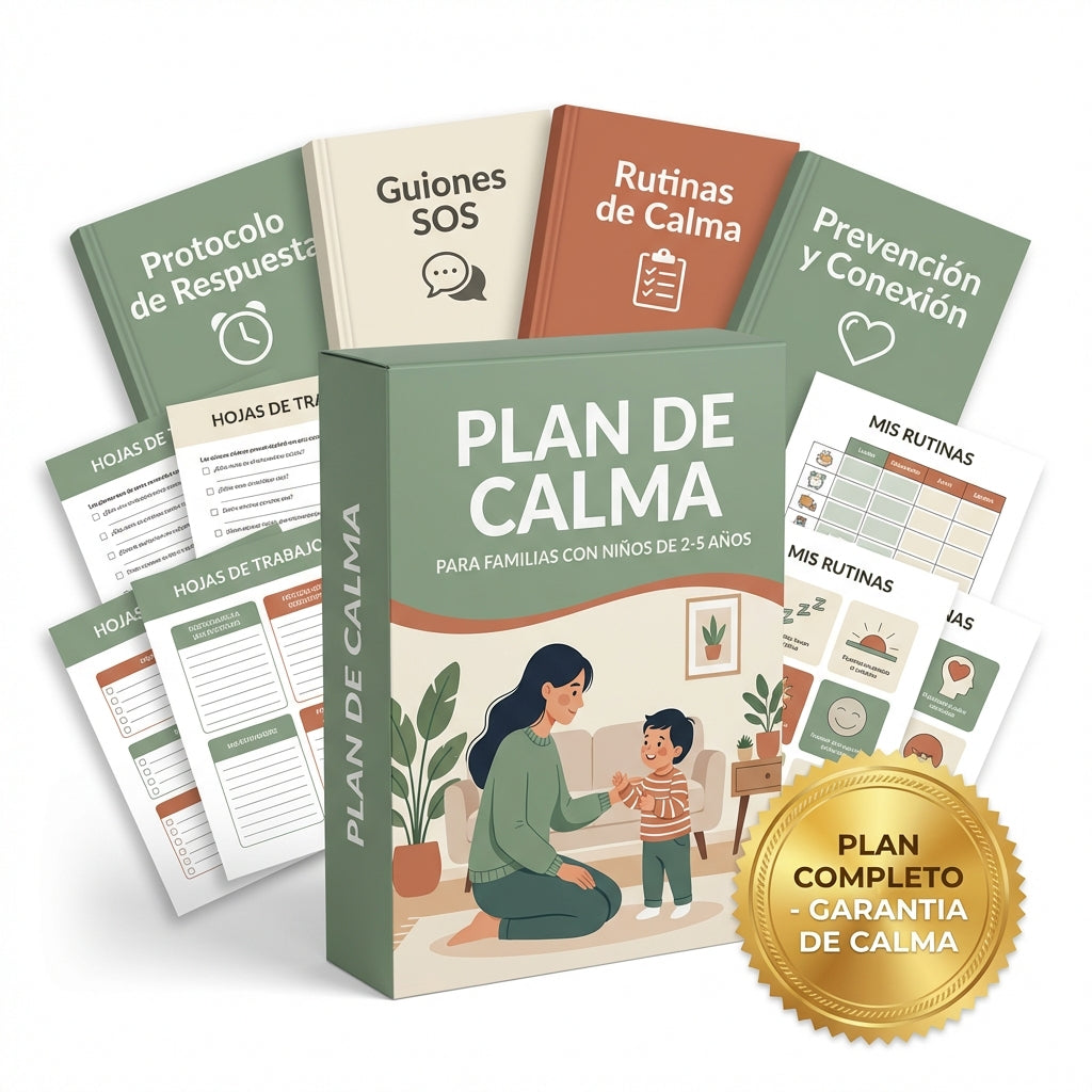Kit Rabietas 2-5: Plan de calma